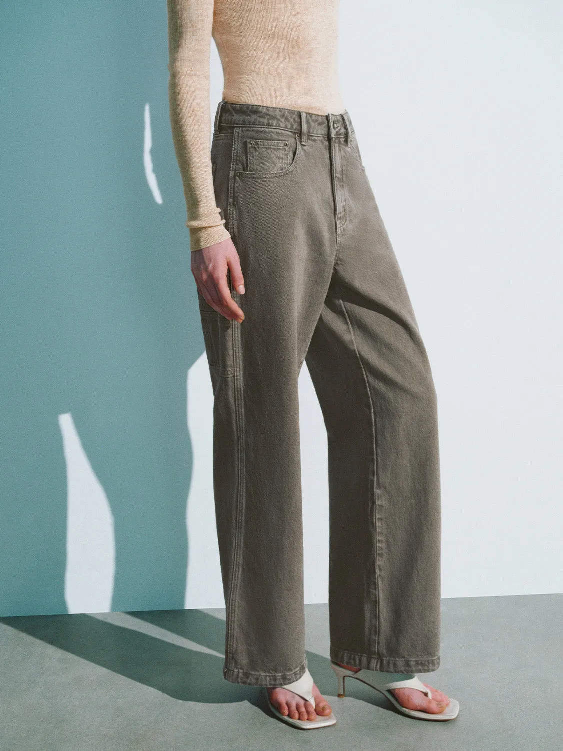 Straight Jeans sold by Urban Revivo product image thumbnail 3