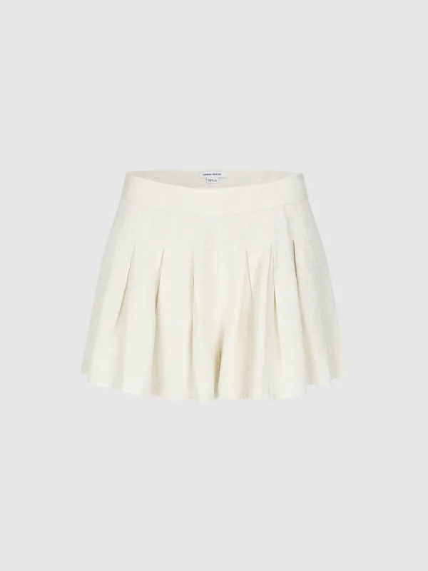 Pleated Loose Shorts sold by Urban Revivo