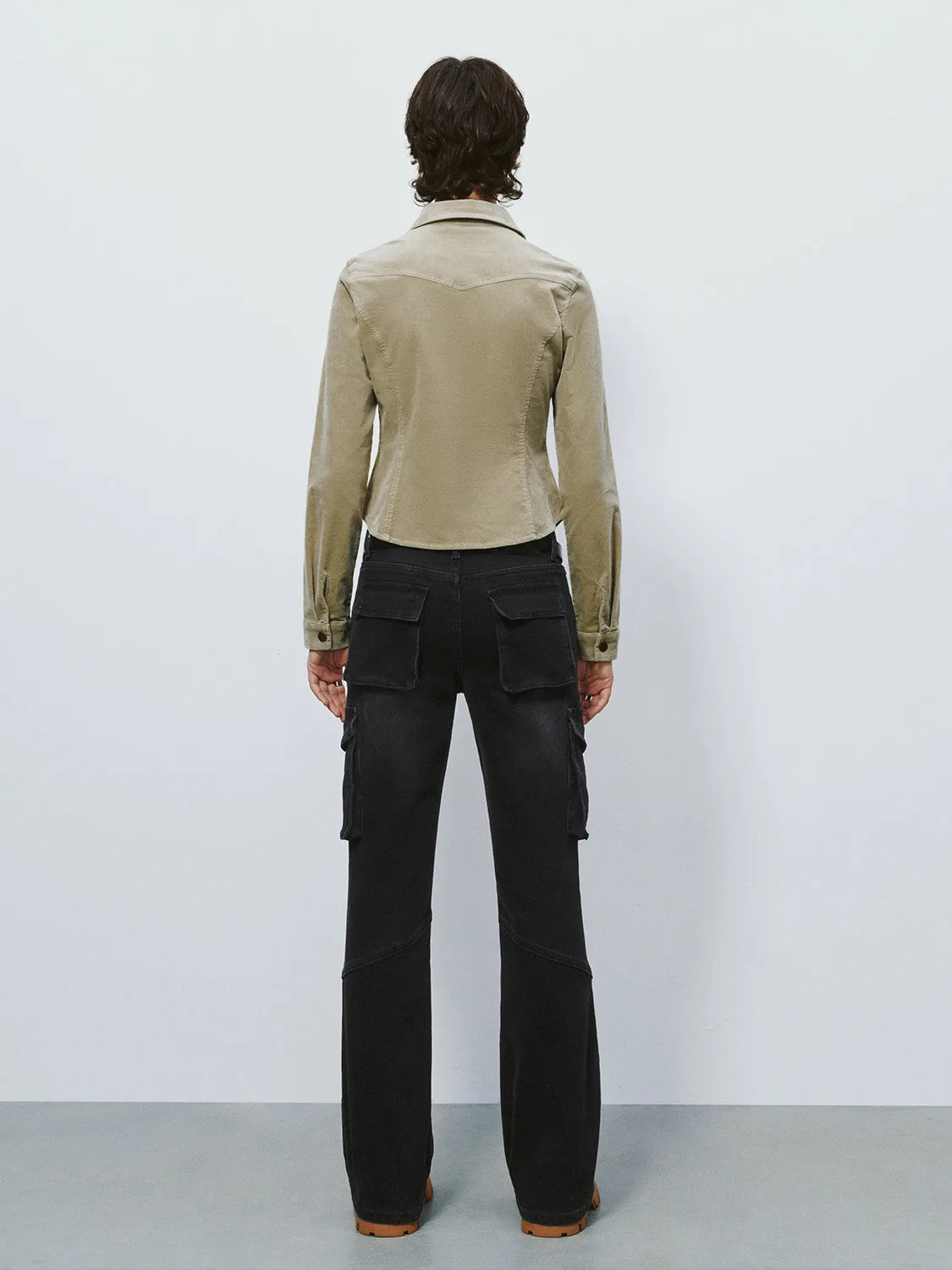 Press Button Lapel Shirt sold by Urban Revivo product image thumbnail 4