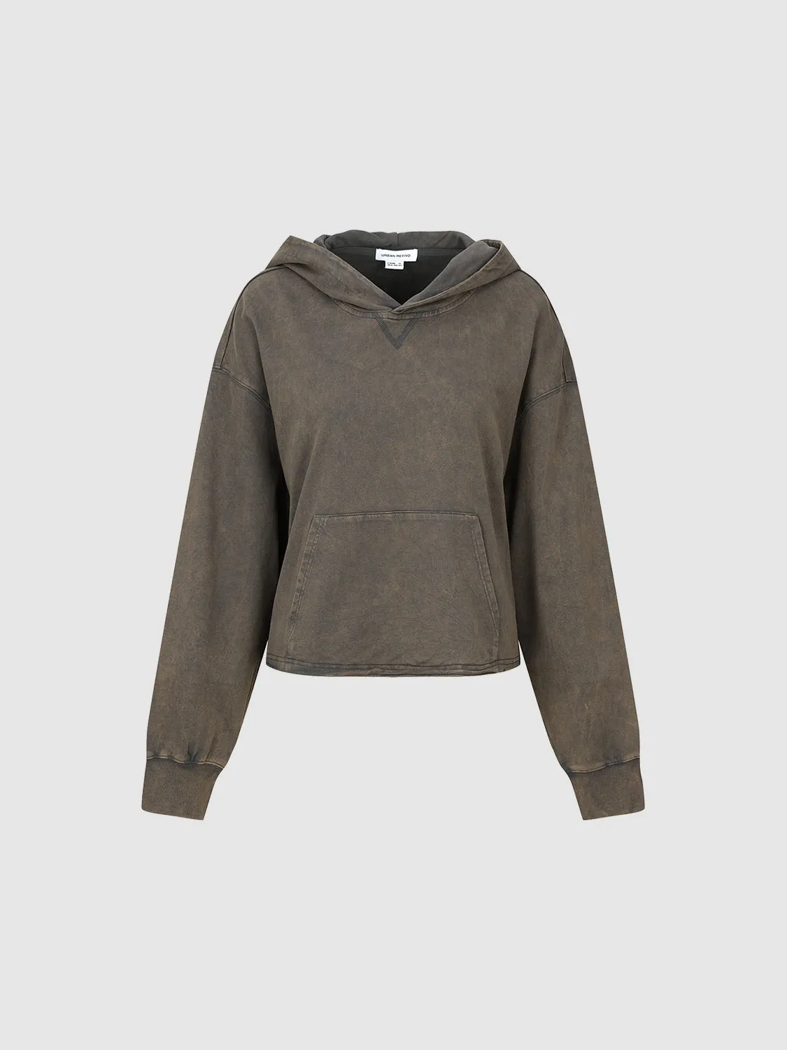 Hooded Loose Sweatshirt sold by Urban Revivo product image thumbnail 2