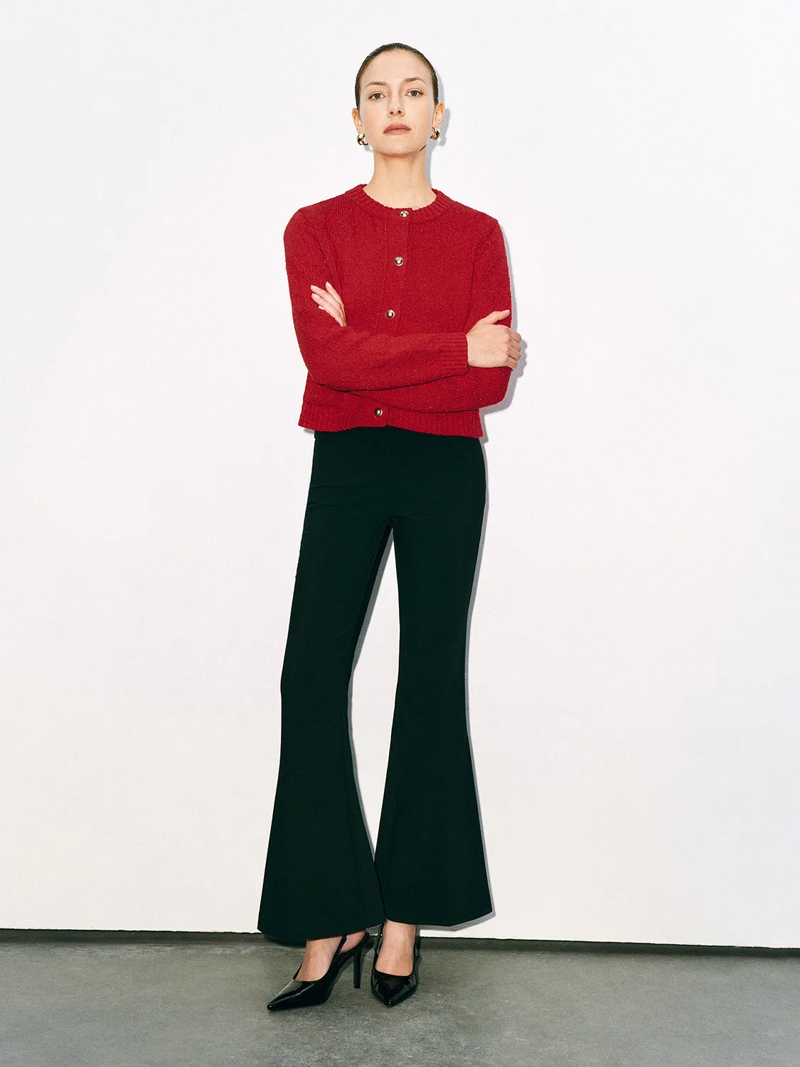 Collared Neck Knitted Cardigans sold by Urban Revivo product image thumbnail 4