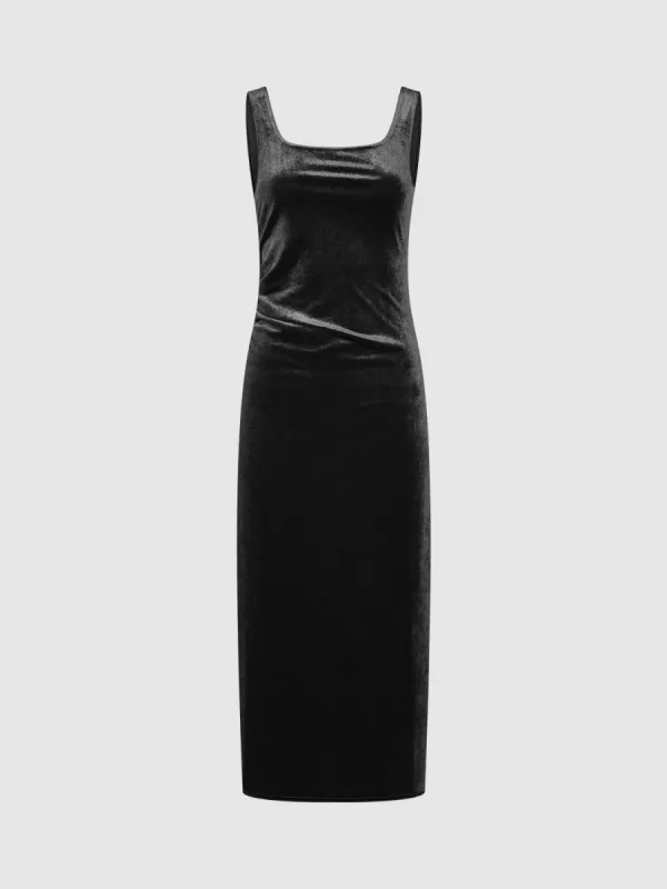 Sleeveless Skinny Dress sold by Urban Revivo