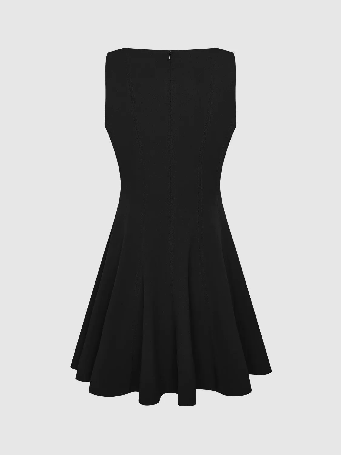 Sleeveless Crew Neck A-Line Dress sold by Urban Revivo product image thumbnail 2