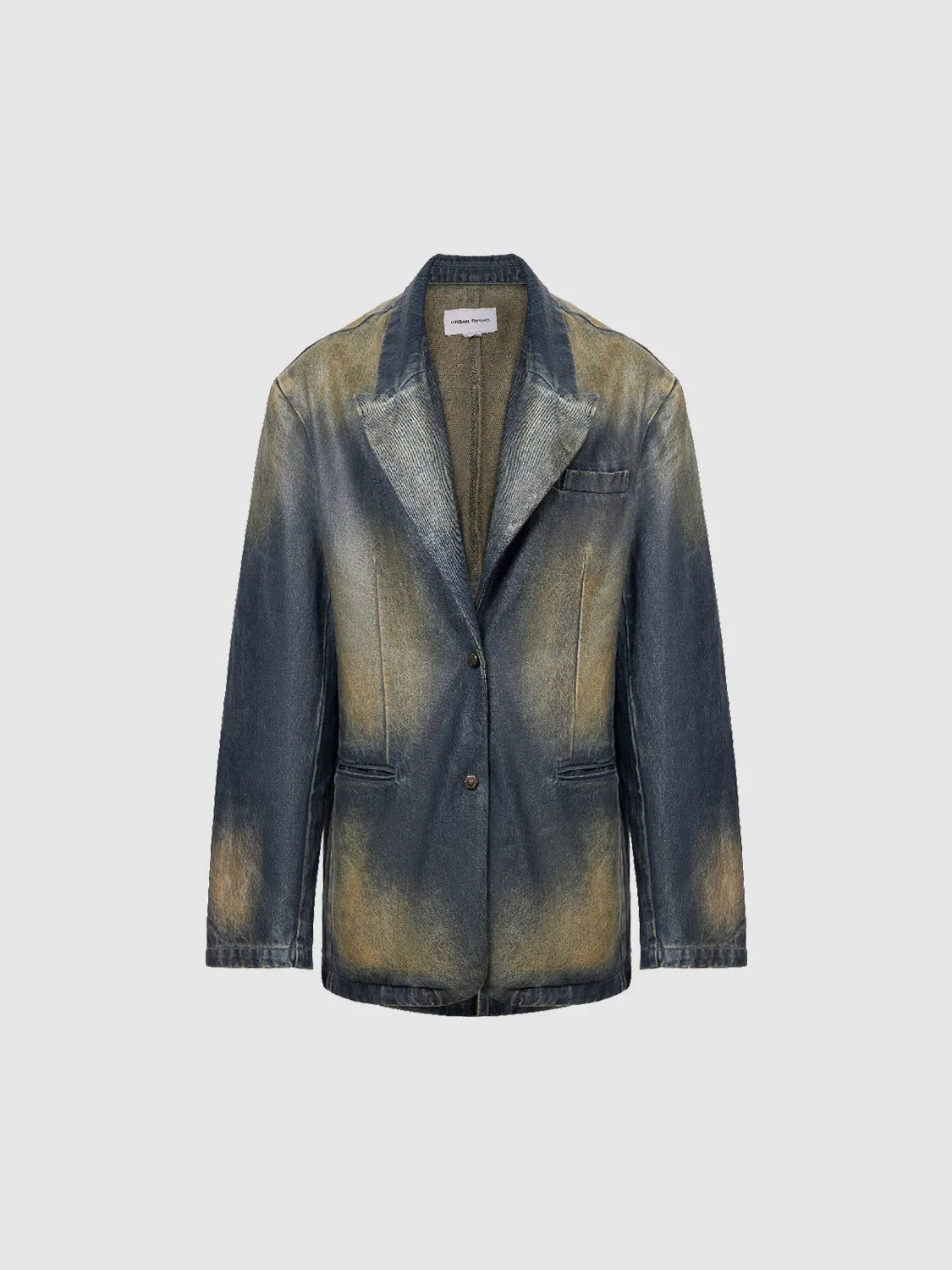 Distressed Loose Denim Jackets sold by Urban Revivo product image thumbnail 5