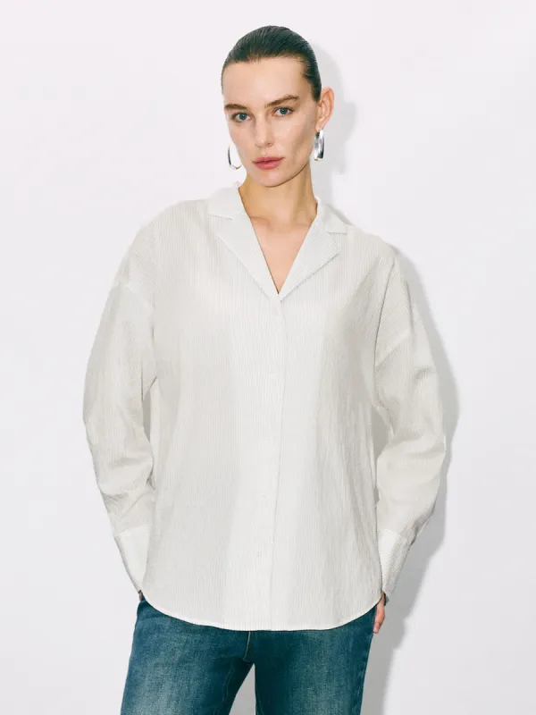 Button Up Loose Shirt sold by Urban Revivo