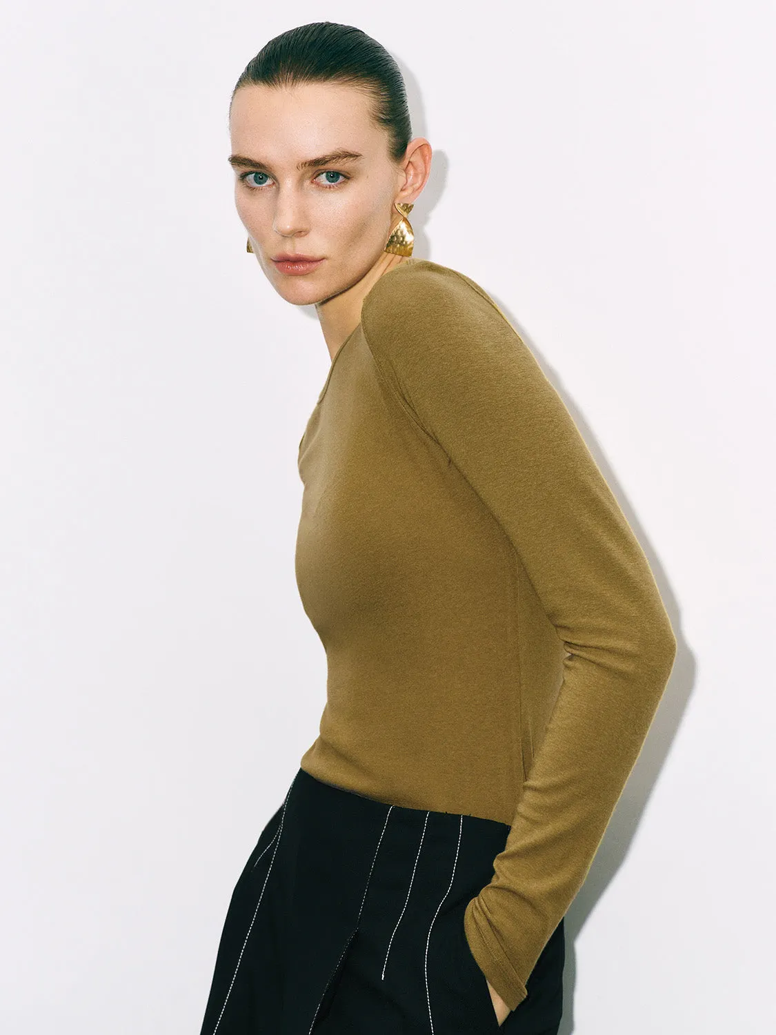 Skinny T-Shirts sold by Urban Revivo product image thumbnail 2