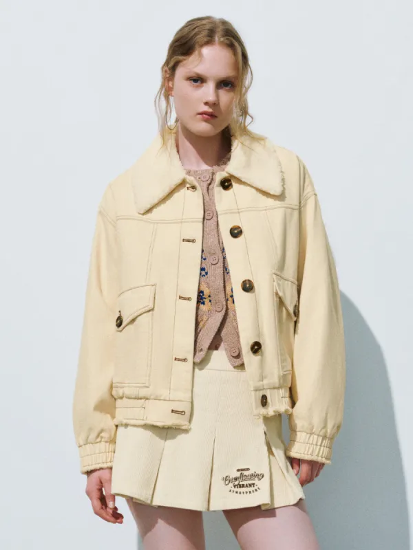 Loose Lapel Straight Jacket sold by Urban Revivo