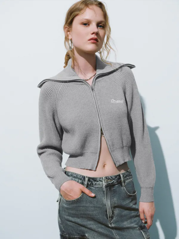 Collared Neck Knitted Cardigans sold by Urban Revivo