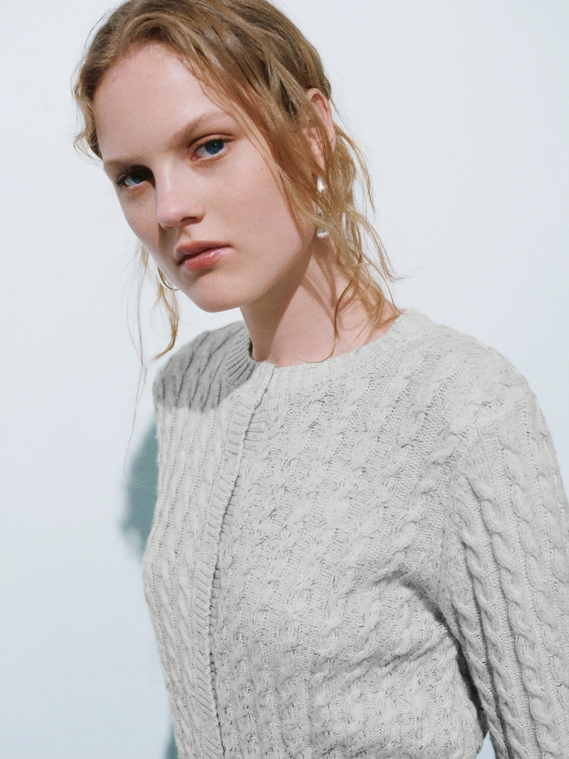 Striped Crew Neck Knitted Cardigans sold by Urban Revivo product image thumbnail 5