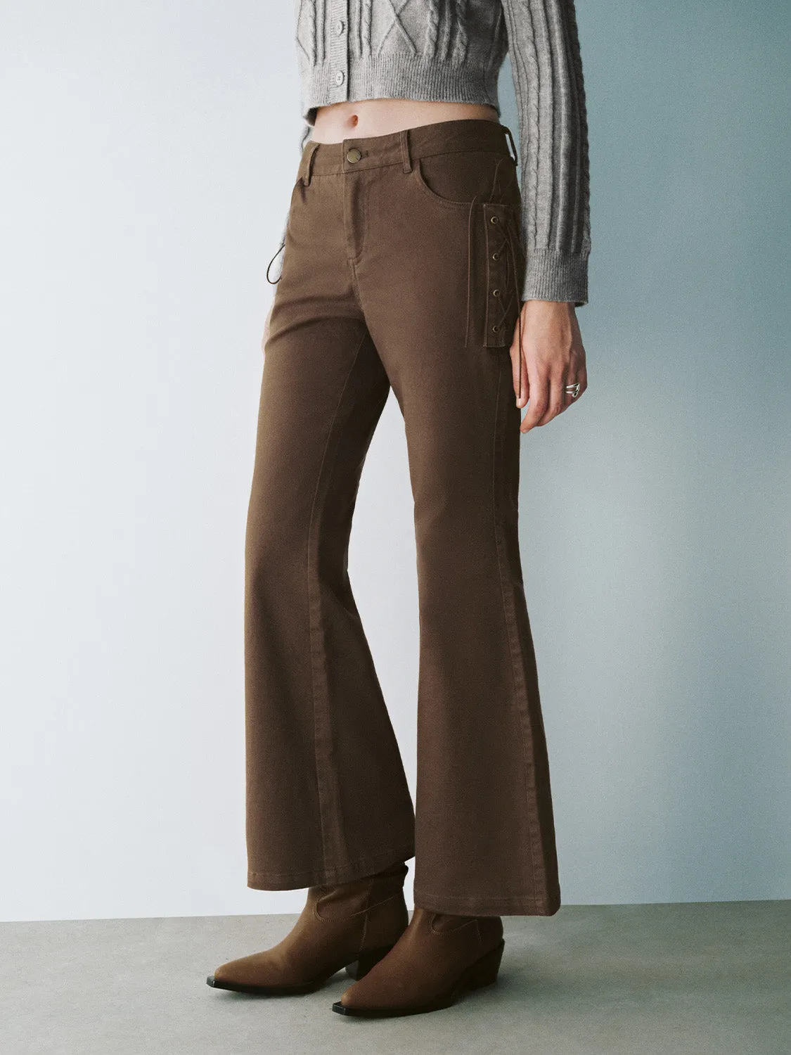 Flare Pants sold by Urban Revivo product image thumbnail 3