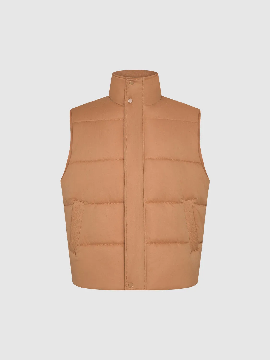 Straight Padded Vest sold by Urban Revivo product image thumbnail 5