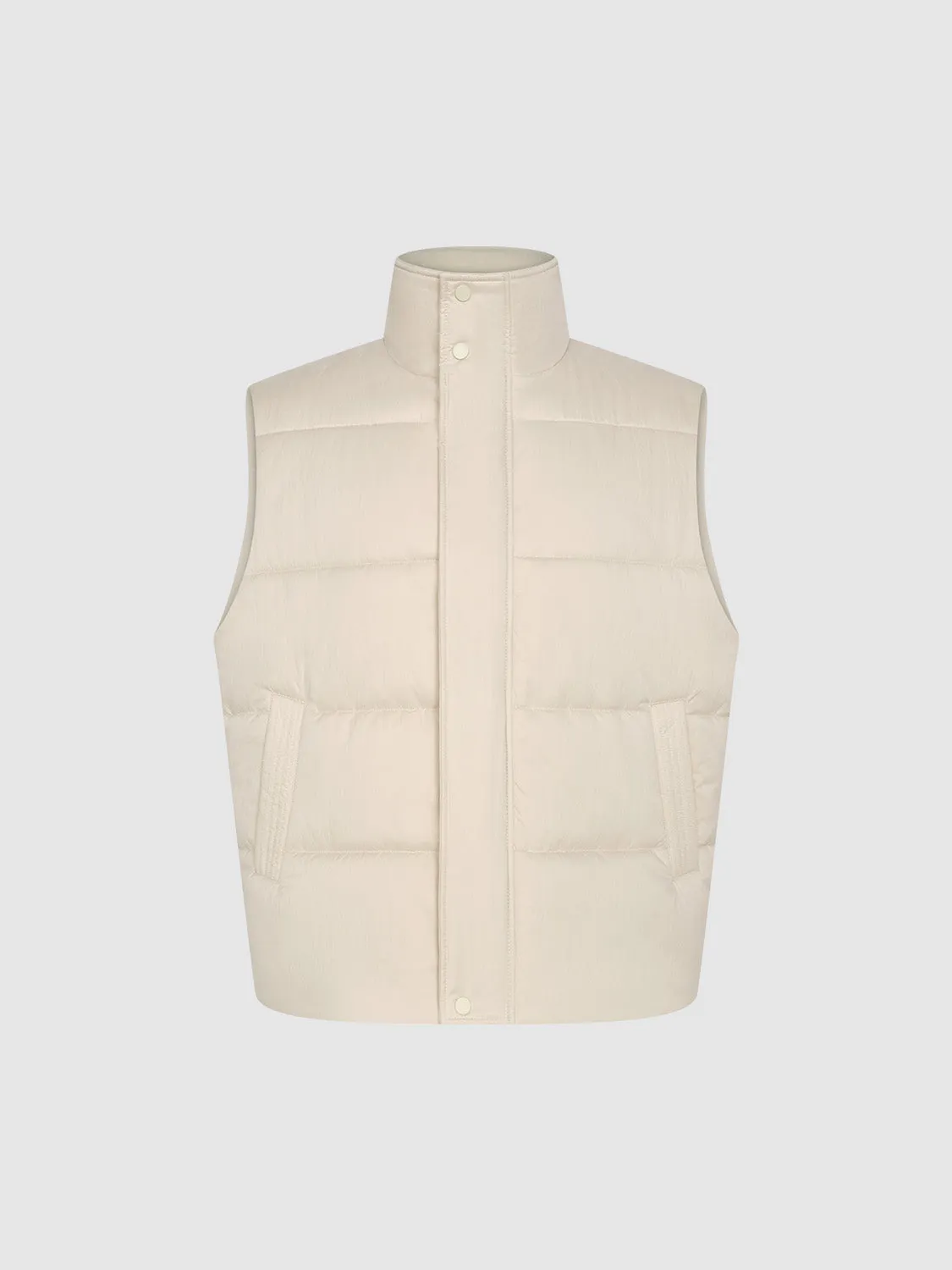 Straight Padded Vest sold by Urban Revivo product image thumbnail 3