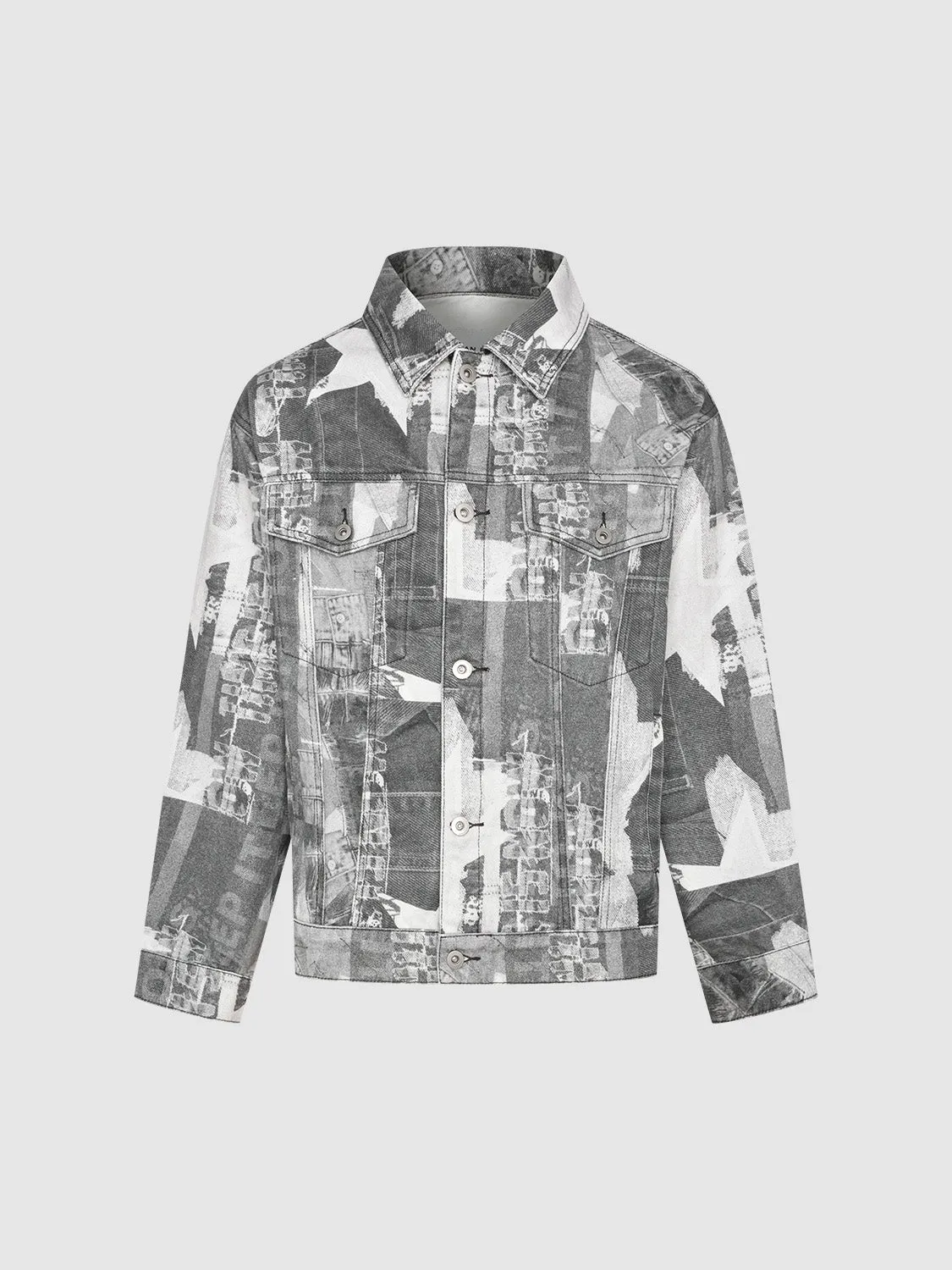 Printed Denim Jackets sold by Urban Revivo