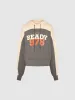 Crew Neck Straight Sweatshirt sold by Urban Revivo