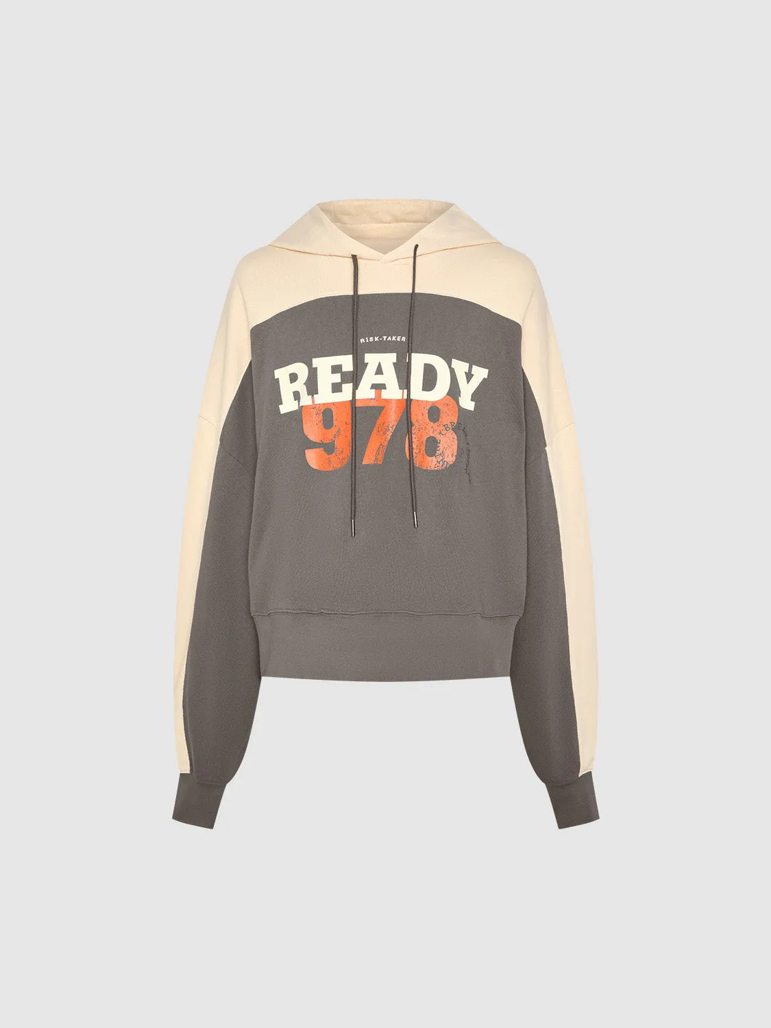 Crew Neck Straight Sweatshirt sold by Urban Revivo