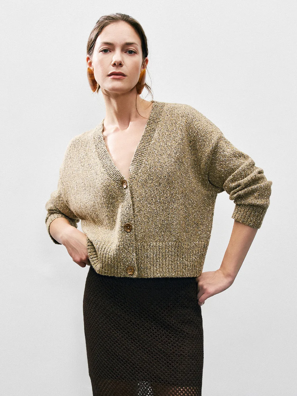 V-Neck Knitted Vest sold by Urban Revivo