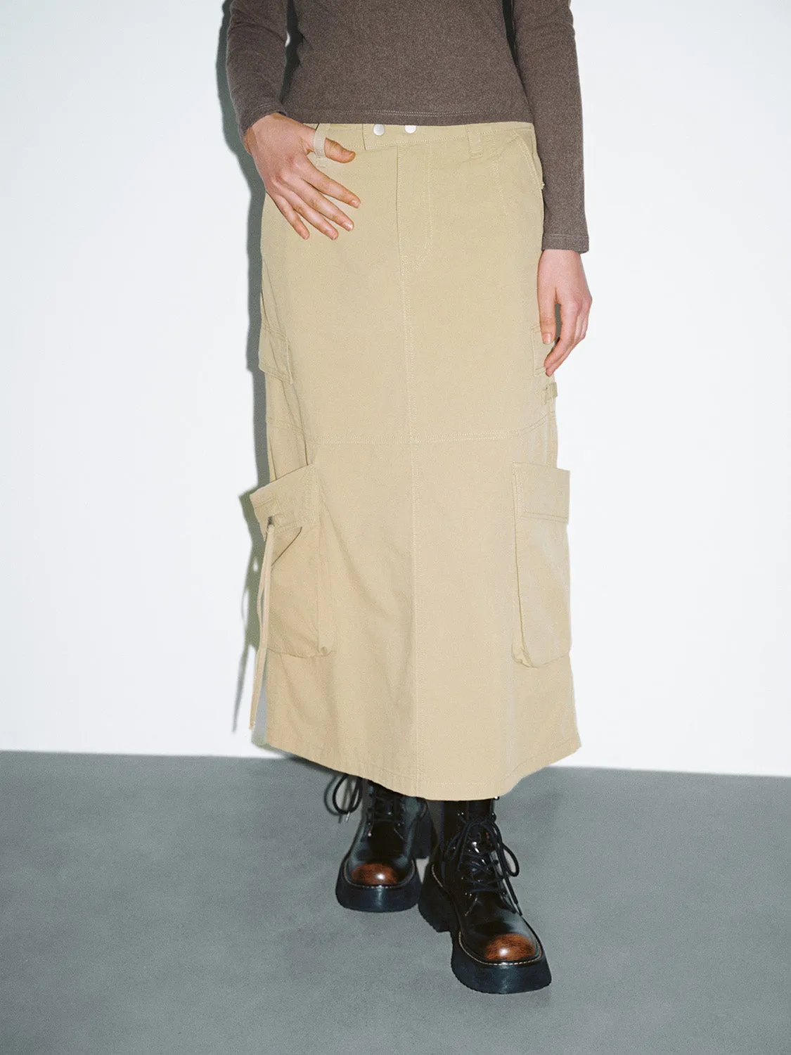 Straight Denim Skirts sold by Urban Revivo product image thumbnail 2