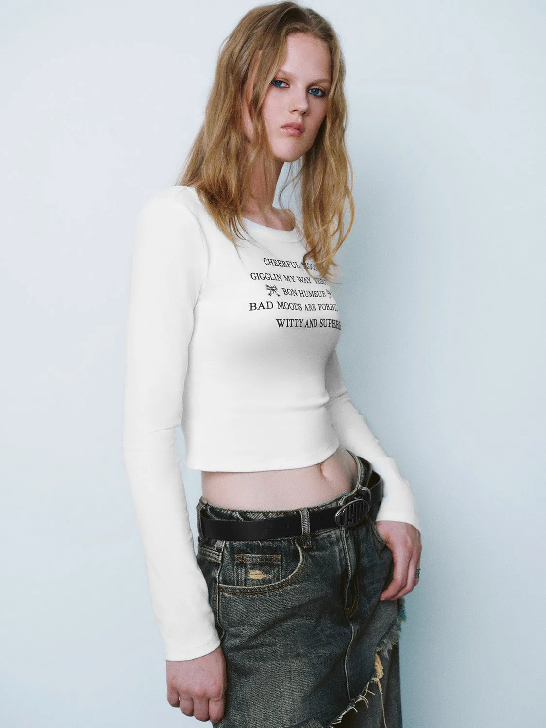 Skinny T-Shirts sold by Urban Revivo product image thumbnail 2