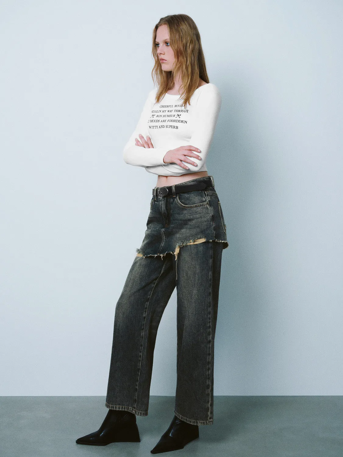 Skinny T-Shirts sold by Urban Revivo product image thumbnail 4