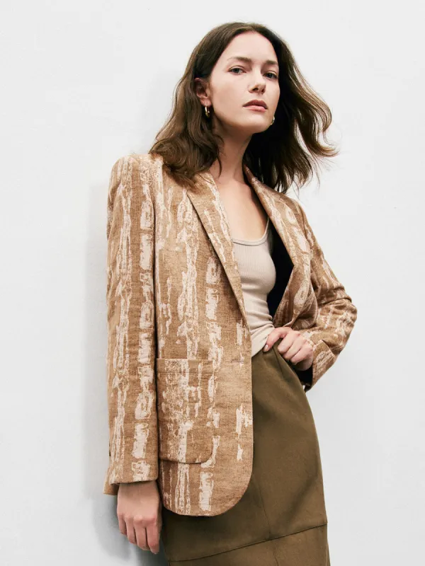 V-Neck Straight Blazers sold by Urban Revivo