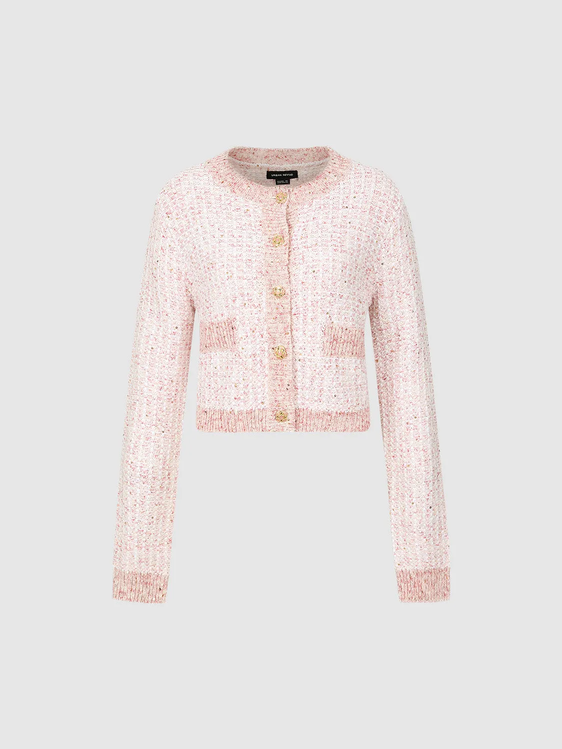 Collared Neck Knitted Cardigans sold by Urban Revivo product image thumbnail 3