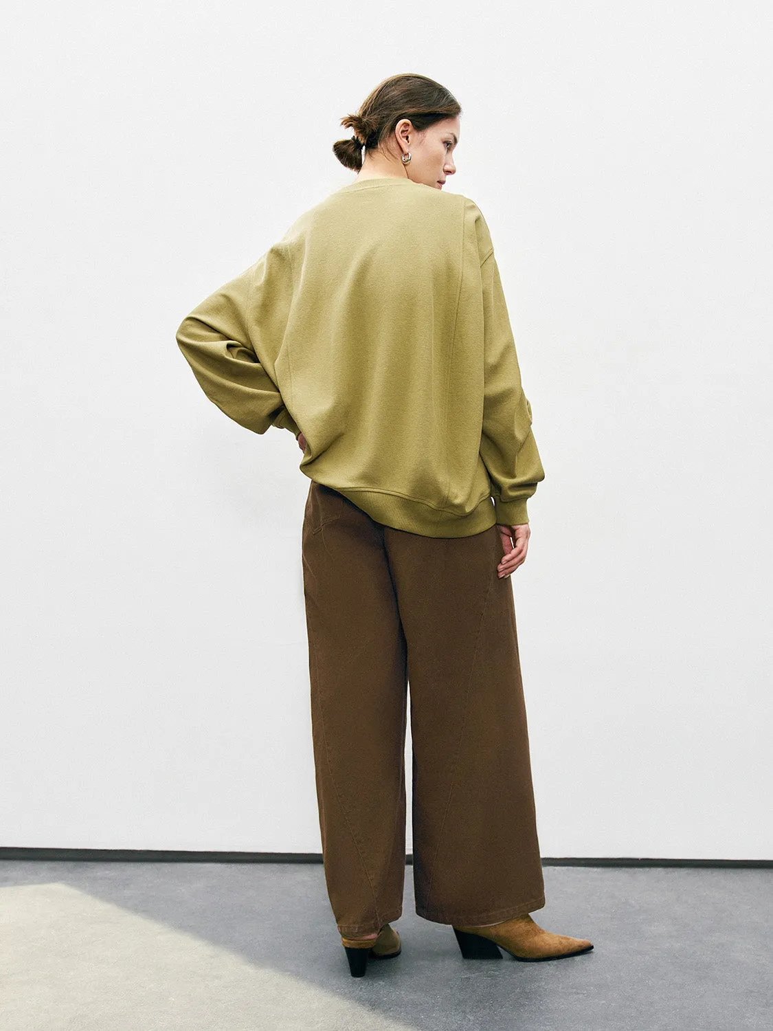Wide-Leg Pants sold by Urban Revivo product image thumbnail 4