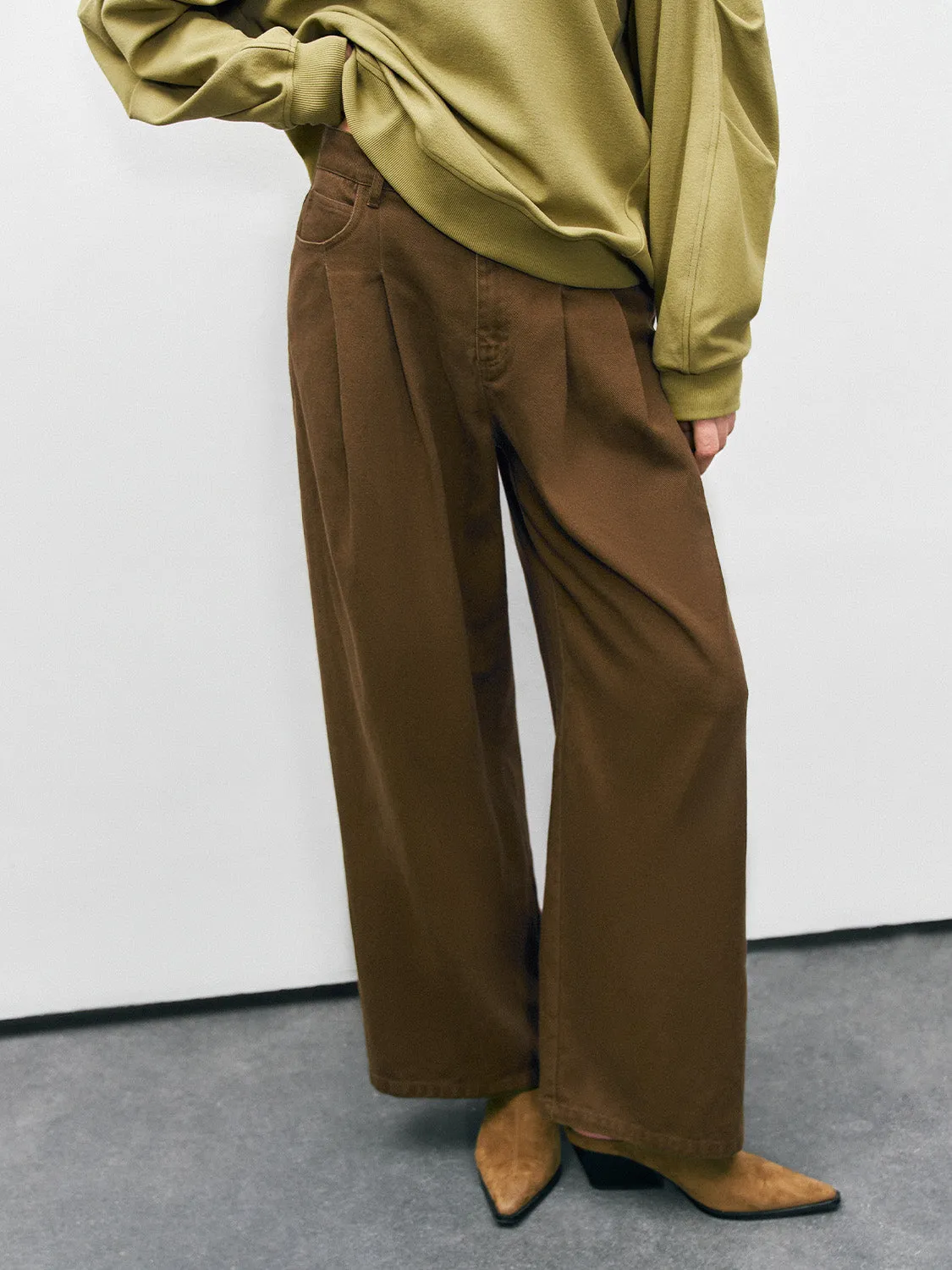 Wide-Leg Pants sold by Urban Revivo product image thumbnail 2