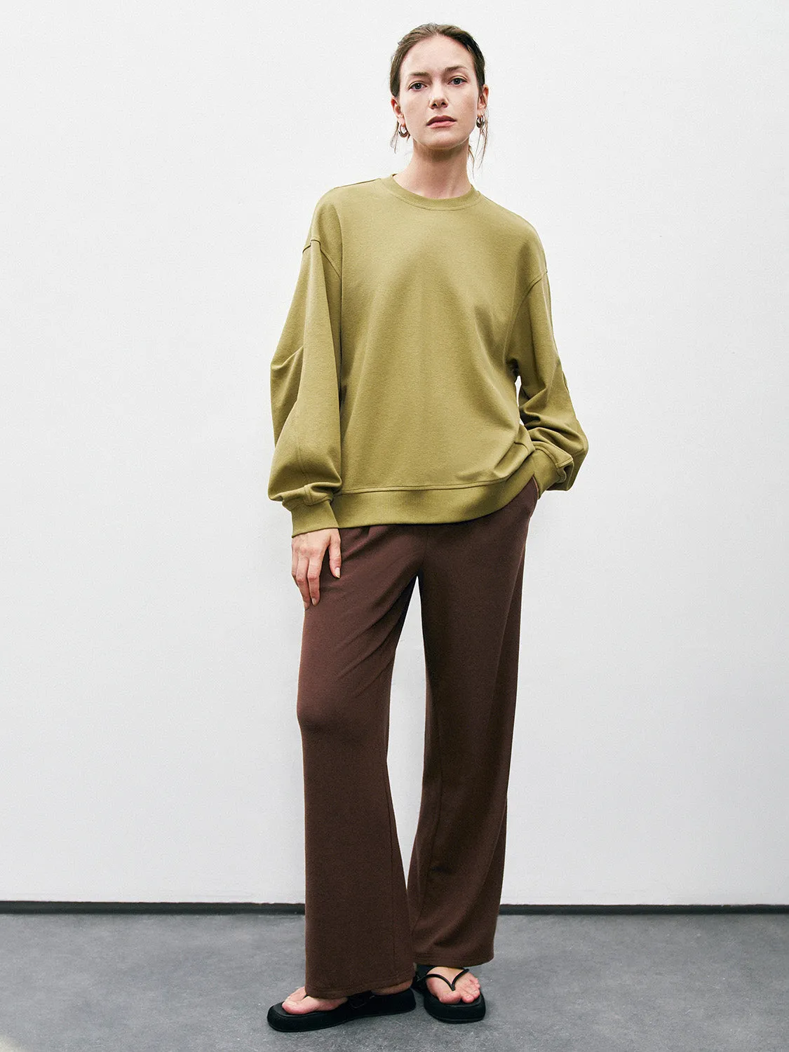 Wide-Leg Pants sold by Urban Revivo product image thumbnail 5