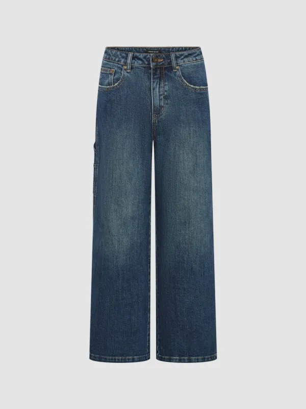 Wide-Leg Jeans sold by Urban Revivo