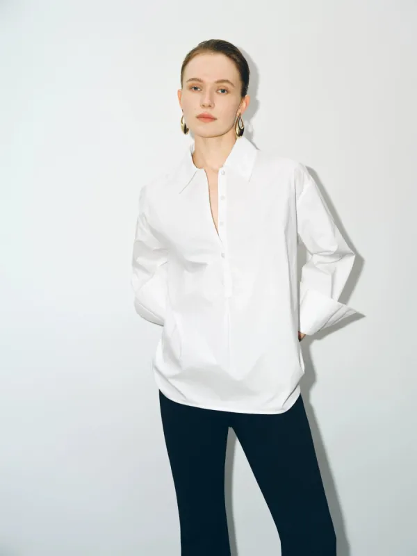 Button Up Loose Shirt sold by Urban Revivo