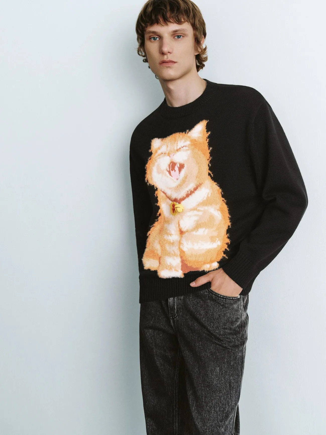 Collared Neck Knitted Cardigans sold by Urban Revivo product image thumbnail 2