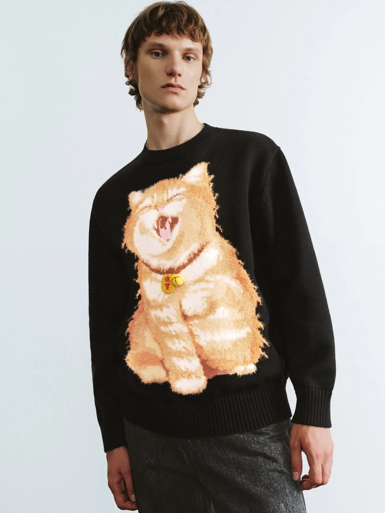 Collared Neck Knitted Cardigans sold by Urban Revivo product image thumbnail 3