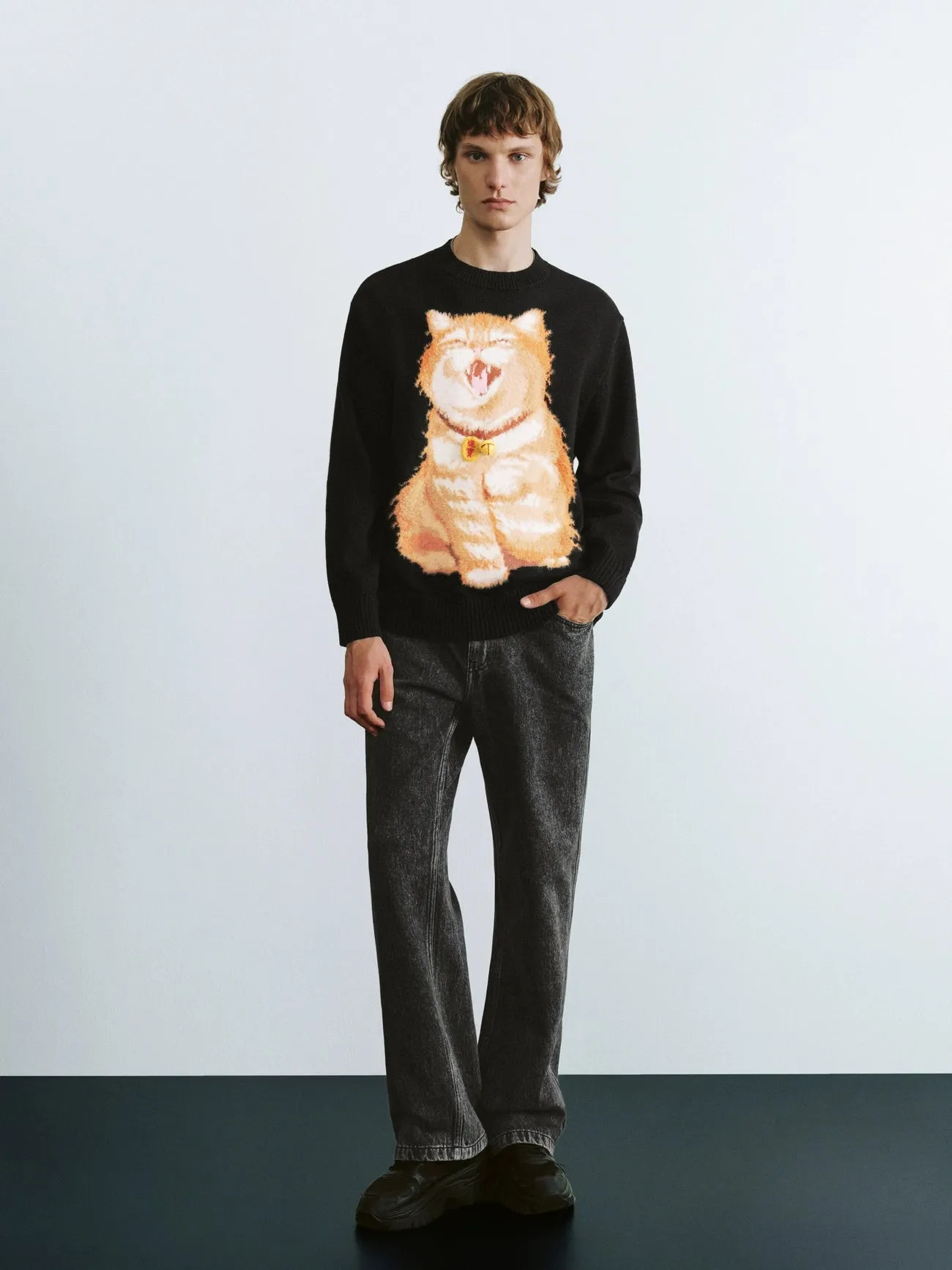 Collared Neck Knitted Cardigans sold by Urban Revivo