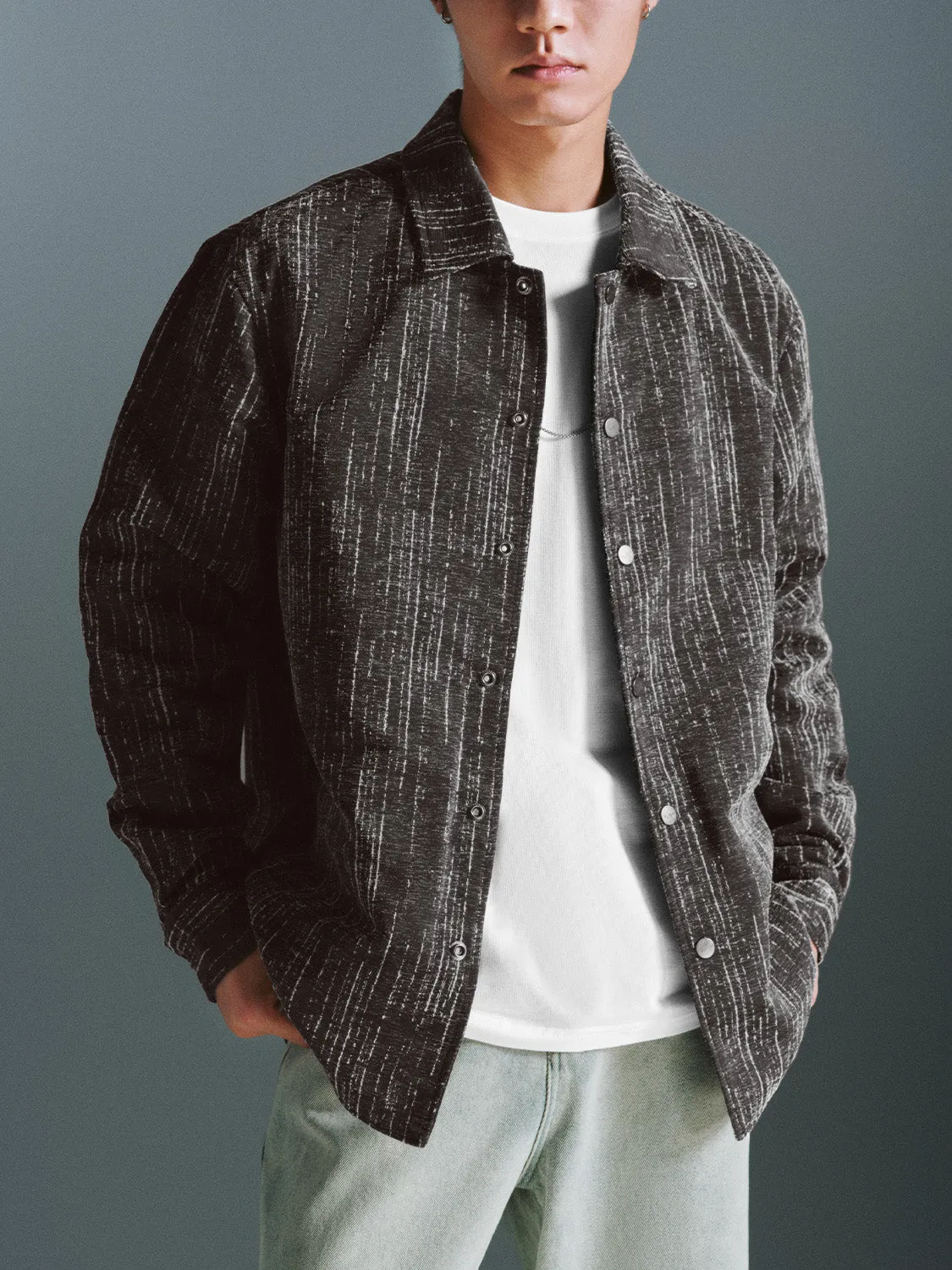 Button Up Straight Padded Coats sold by Urban Revivo