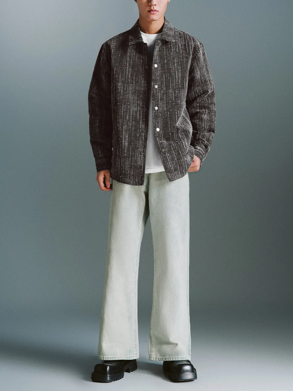 Button Up Straight Padded Coats sold by Urban Revivo product image thumbnail 4