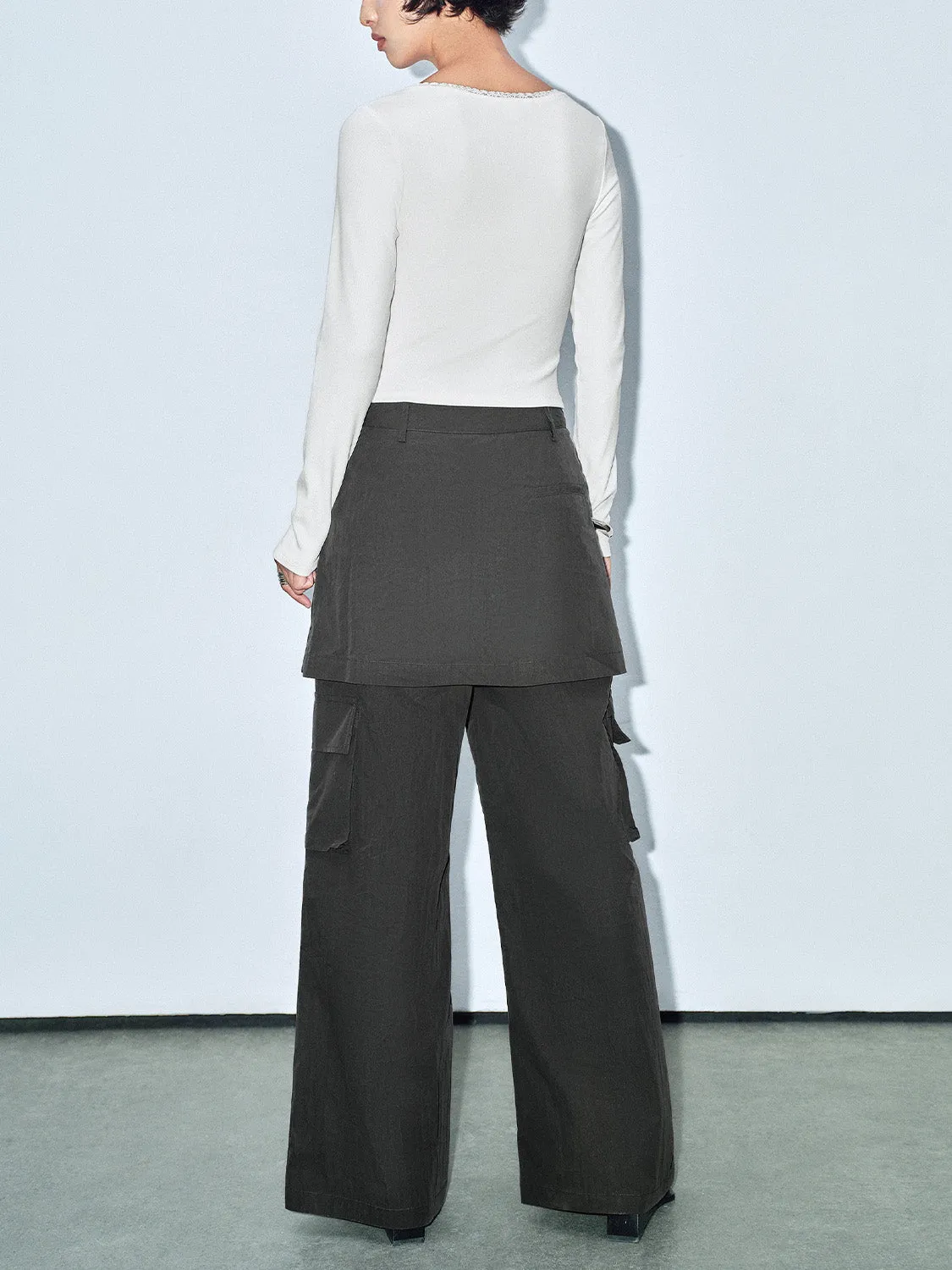 Crew Neck Skinny T-Shirts sold by Urban Revivo product image thumbnail 3