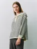 Striped Lapel Knitted T-Shirts sold by Urban Revivo