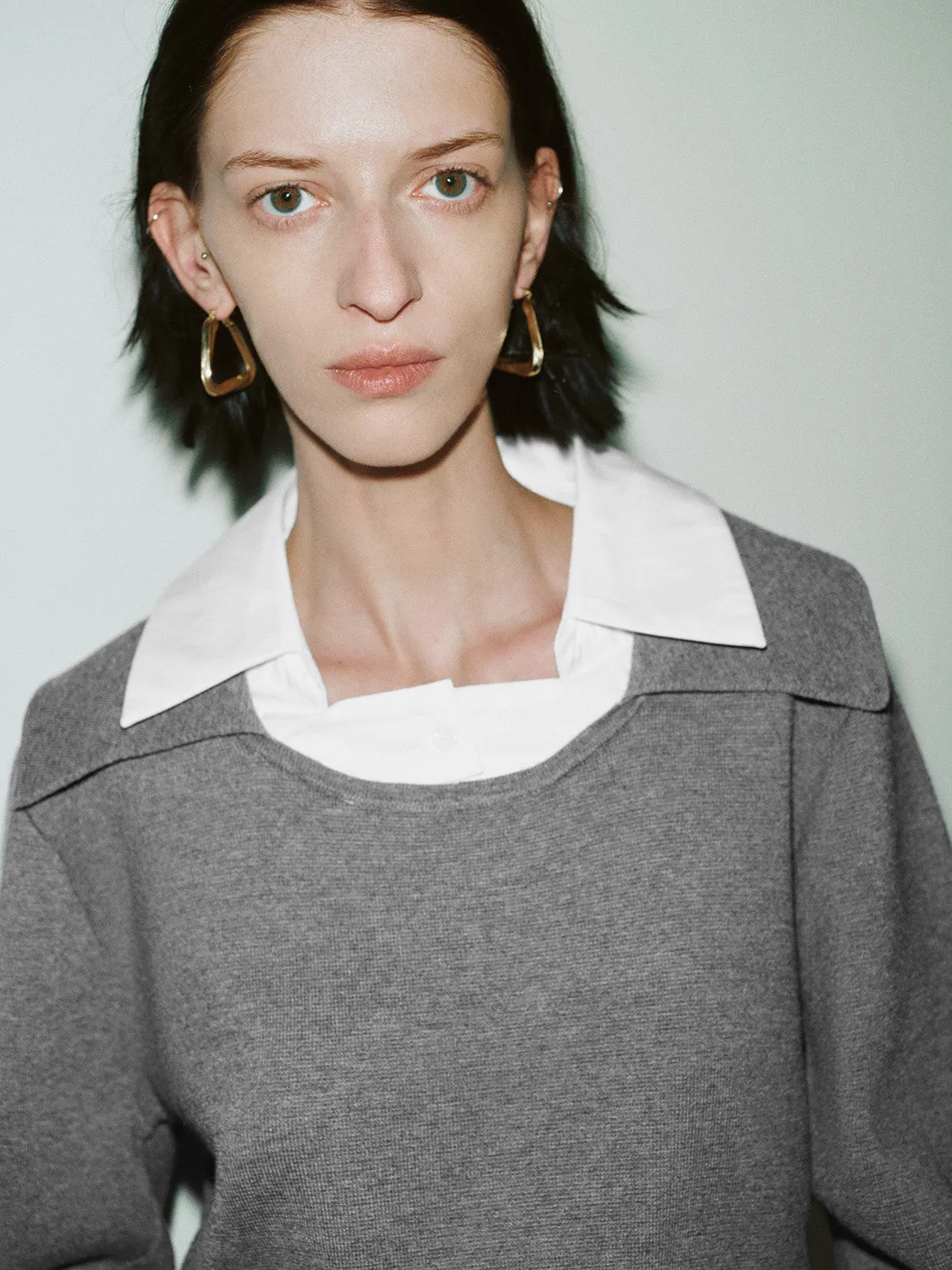 2 In 1 Knitted T-Shirts sold by Urban Revivo product image thumbnail 5