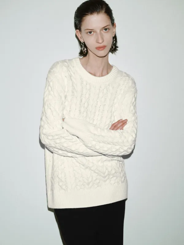 Crew Neck Loose Knitted T-Shirts sold by Urban Revivo