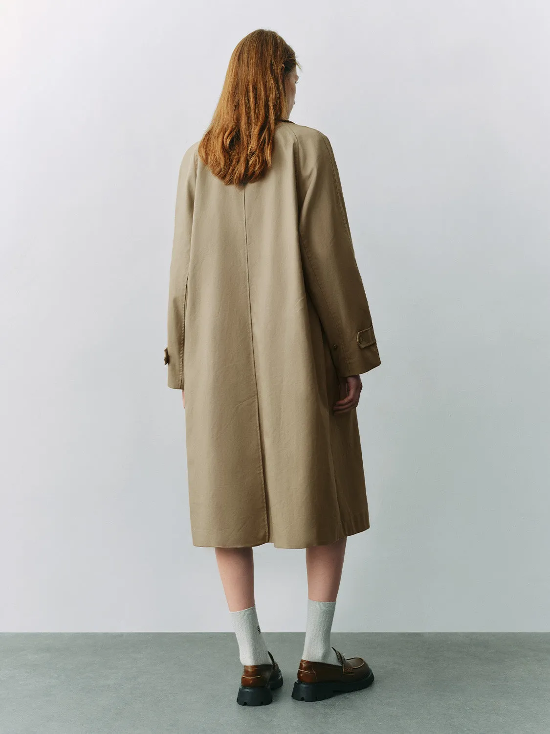 Loose Trench Coat sold by Urban Revivo product image thumbnail 3