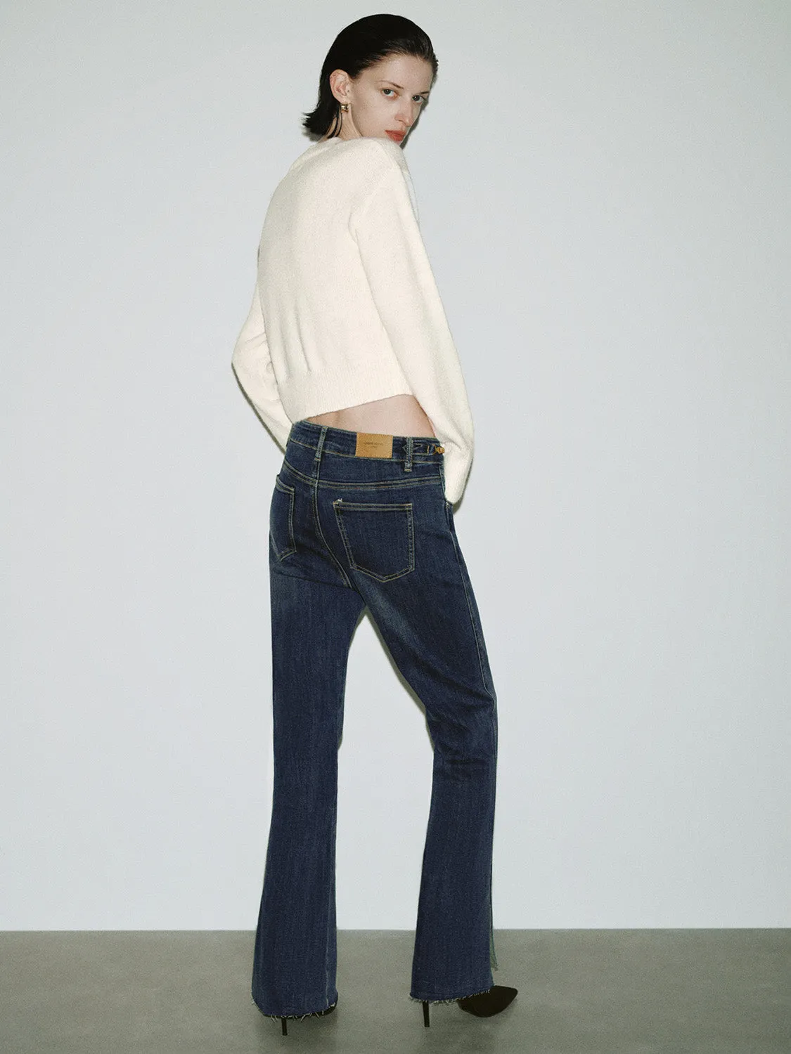 Crew Neck Knitted Cardigans sold by Urban Revivo product image thumbnail 3