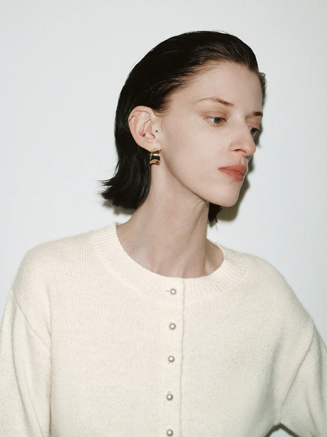 Crew Neck Knitted Cardigans sold by Urban Revivo product image thumbnail 5