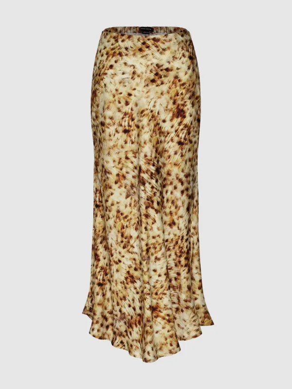 Printed Fishtail Skirt sold by Urban Revivo