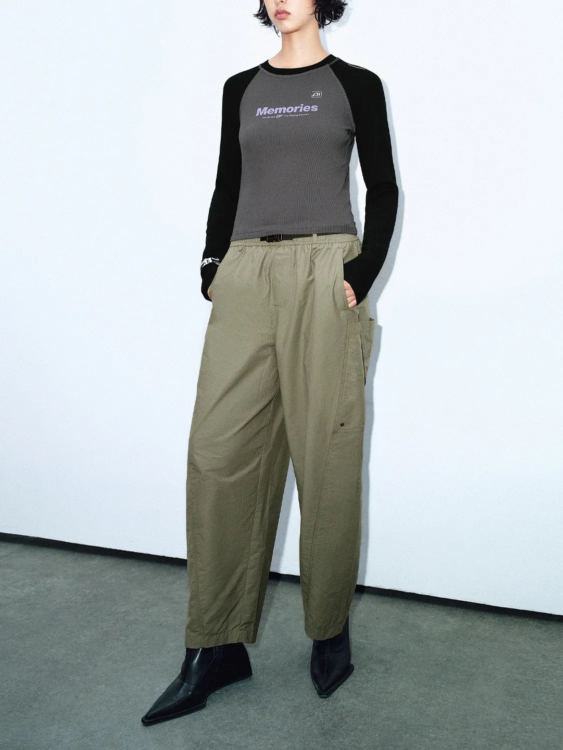 Loose Barrel Pants sold by Urban Revivo product image thumbnail 5