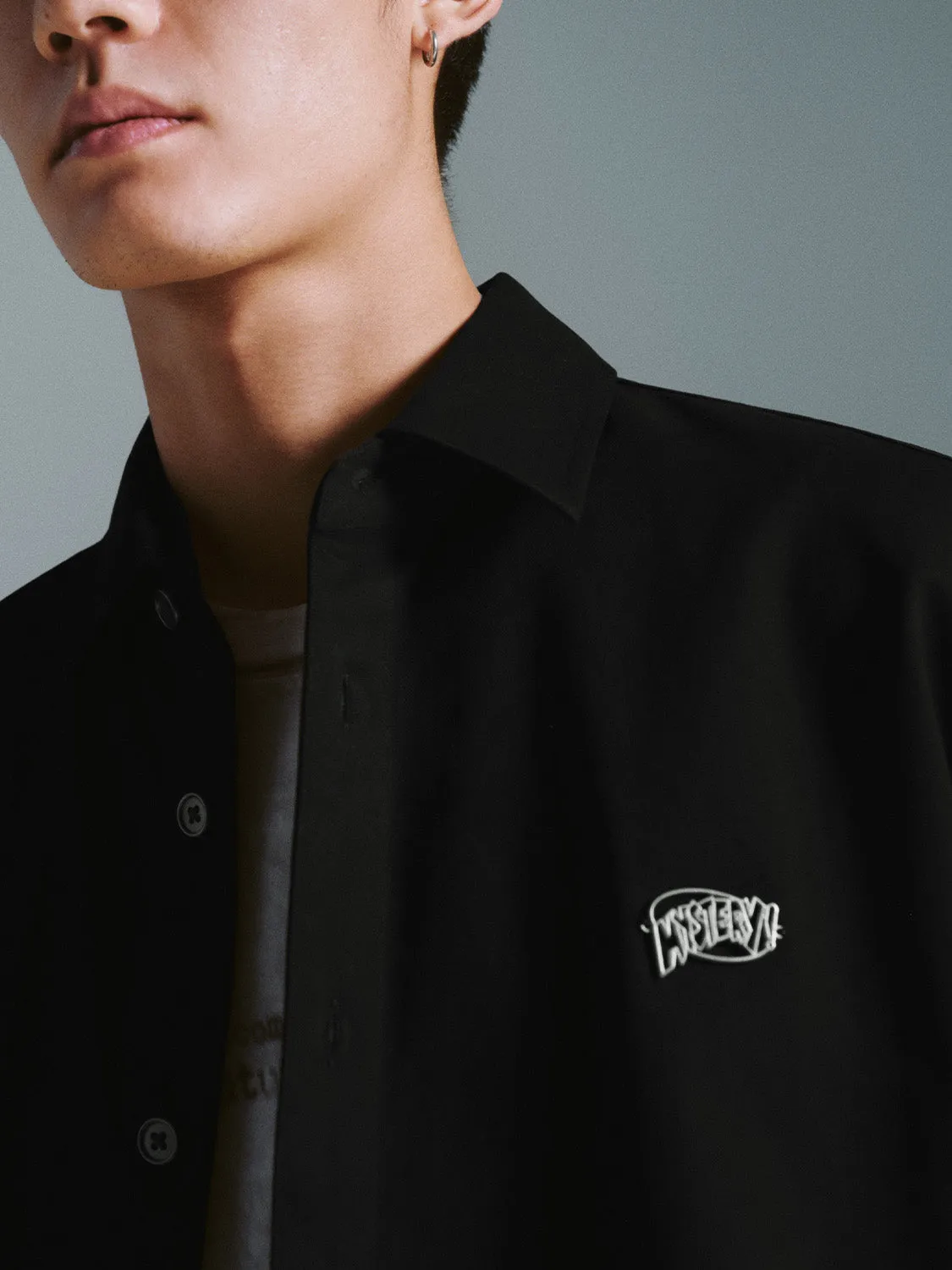 Button Up Oversized Shirts sold by Urban Revivo product image thumbnail 5