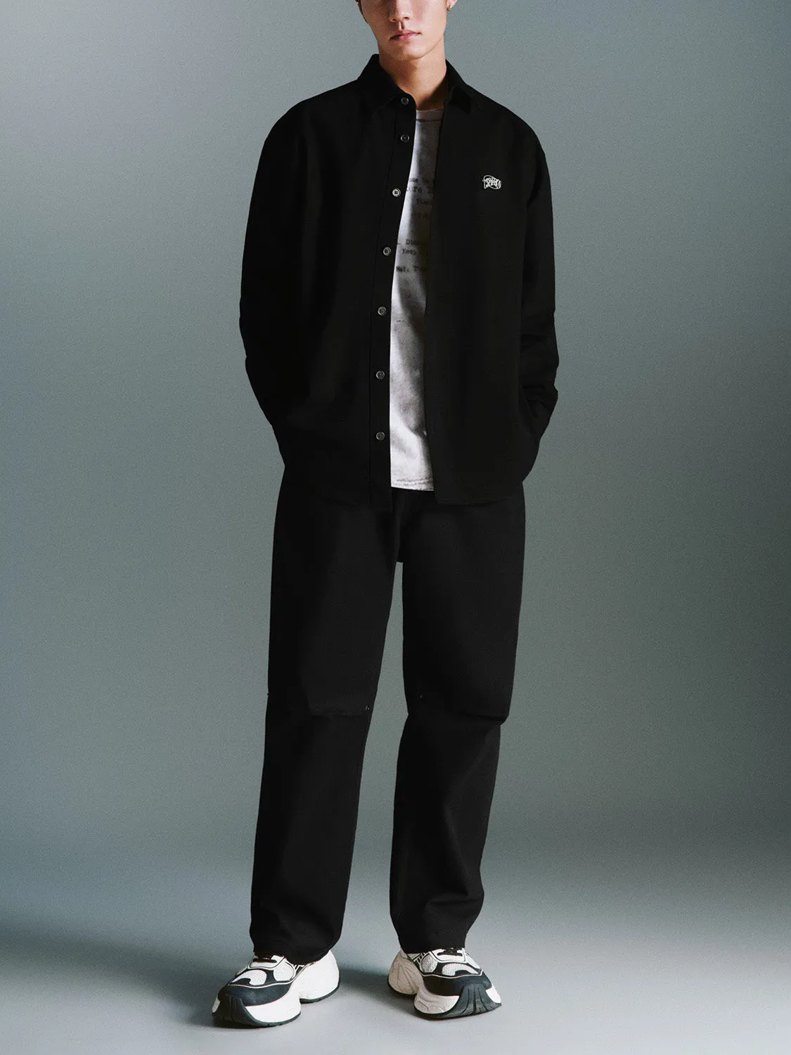 Button Up Oversized Shirts sold by Urban Revivo product image thumbnail 4