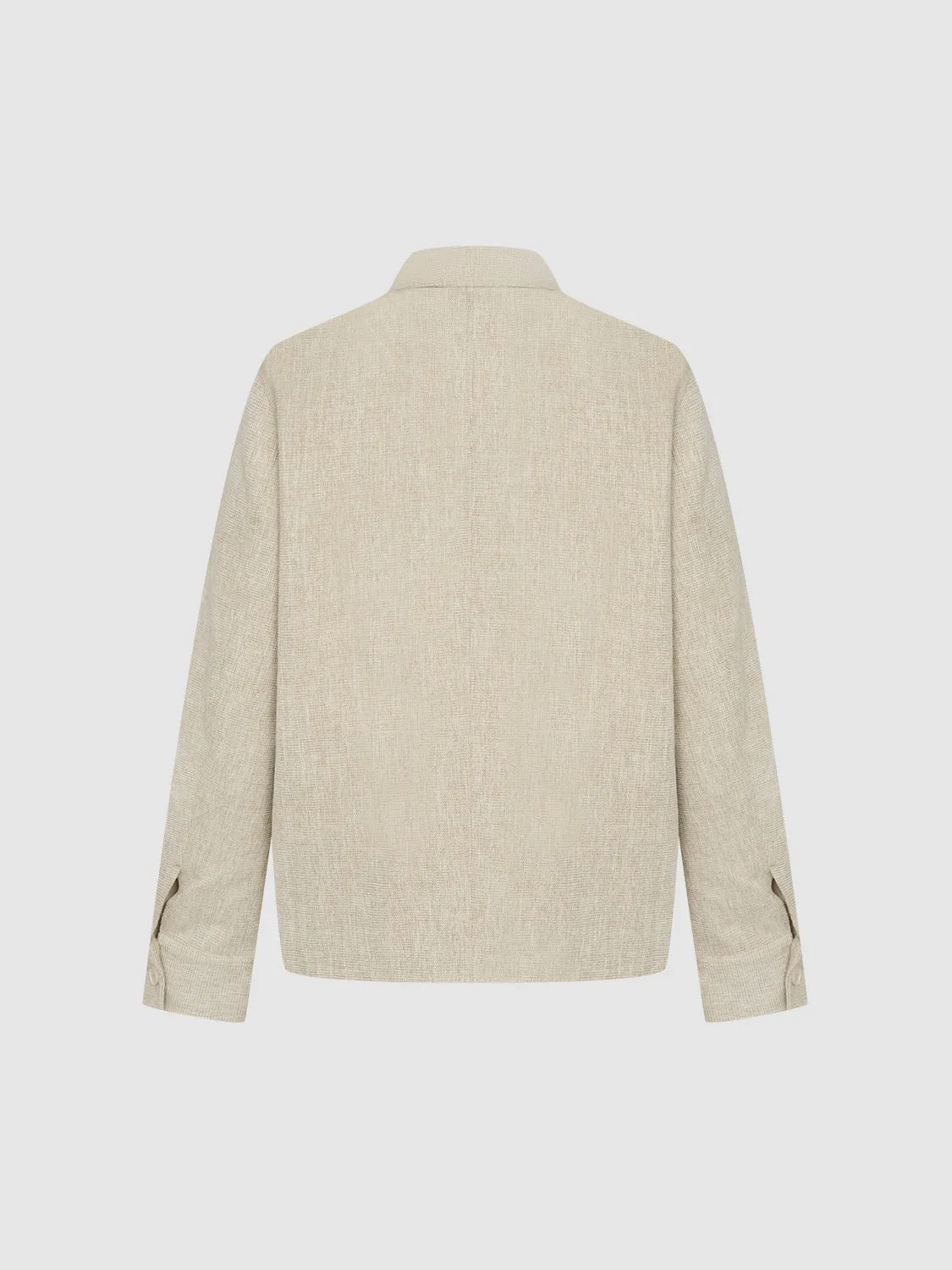 Button Up Straight Jackets sold by Urban Revivo product image thumbnail 2