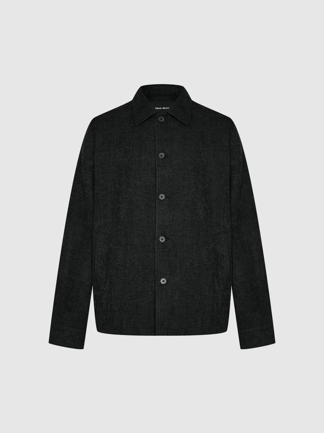 Button Up Straight Jackets sold by Urban Revivo product image thumbnail 3