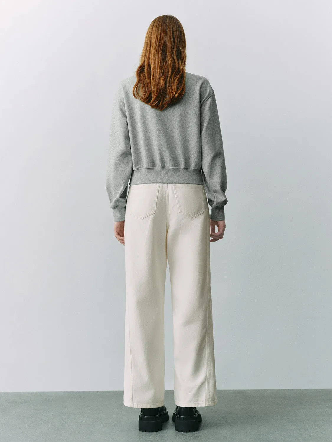 Loose Sweatshirts sold by Urban Revivo product image thumbnail 3