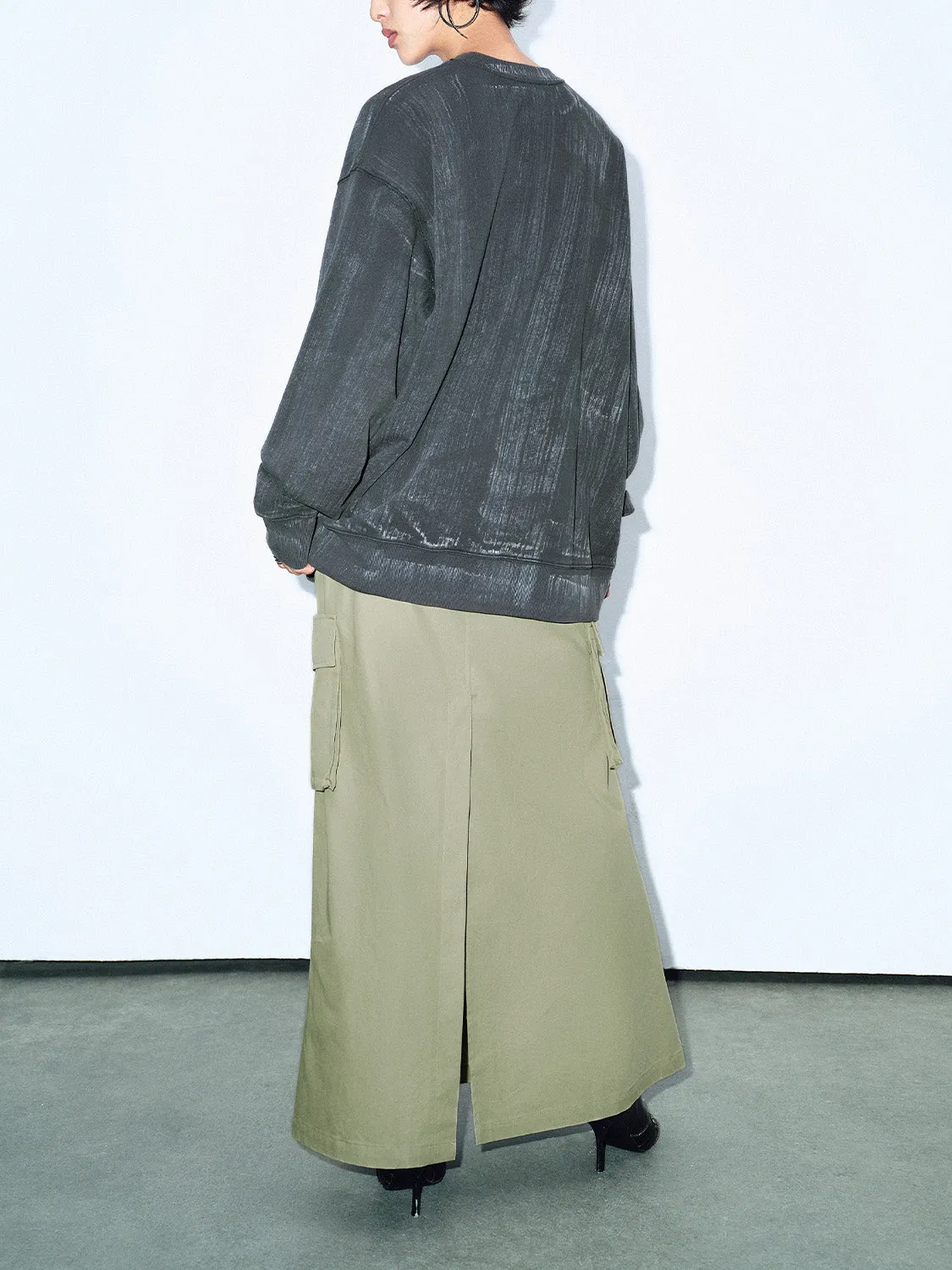 Oversized Sweatshirts sold by Urban Revivo product image thumbnail 3